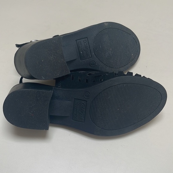 💜🤑 🆕 CAT & JACK Girl's Size 2 Open Toe Strap Shoes Size 3 - Picture 7 of 9